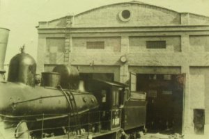 Locomotive plant in 1955